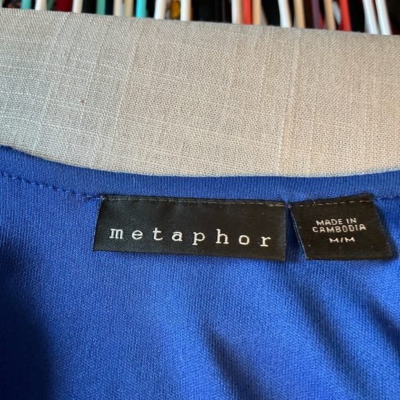 Metaphor Royal Blue Lace Mini Dress - Picture 6 of 9